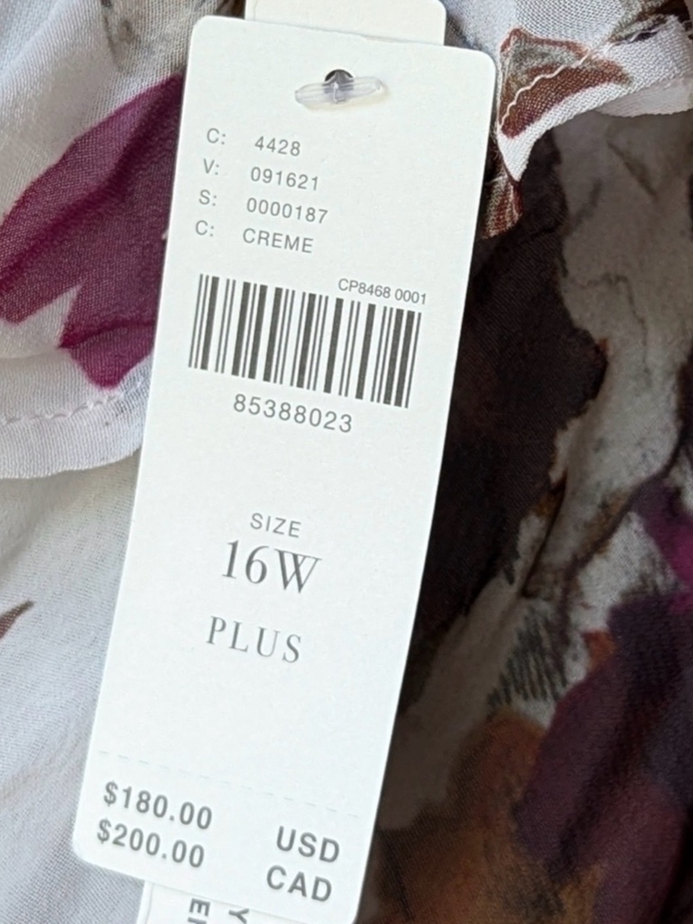 NWT Anthropologie V-Neck Floral Tiered Ruffle Prairie Dress 
(Sz 16 Plus) - Picture 9 of 15